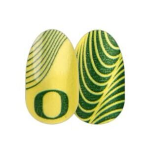 Color Street University of Oregon Nail Strips Collegiate FDS631